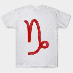 Red Capricorn T-Shirt